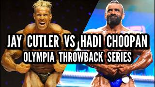 Jay Cutler Olympia 09 VS Hadi Choopan AC 24  Olympia Throwback Series [upl. by Lsil191]