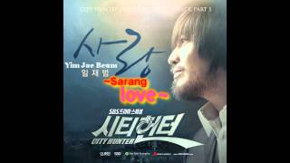 City Hunter OST  Love Sarang  Yim Jae Beum  Onscreen Lyrics amp Translation [upl. by Suelo848]