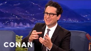 JJ Abrams On His quotAction Movie FXquot App  CONAN on TBS [upl. by Anilag]