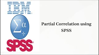 Partial Correlation using SPSS in Hindi I Partial Correlation in SPSS A StepbyStep Guide I SPSS [upl. by Annovy29]