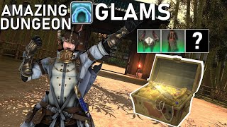 7 dungeons with AMAZING glams YOU can get in FFXIV [upl. by Keifer696]