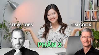 Tim Cook vs Steve Jobs  quotAi là người dẫn dắt Apple tốt hơnquot [upl. by Nnywg]