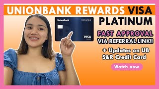 EXTENDED until OCT 31 FAST APPROVAL UB Rewards Visa Platinum Credit Card NO ANNUAL FEE FOR LIFE [upl. by Haela]