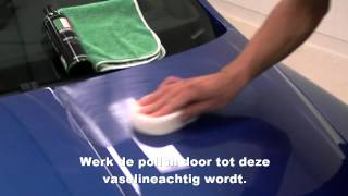 Polishing and cleaning car paint by hand [upl. by Gaeta]