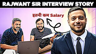 Rajwant sir Interview Story leaked  Salary leaked  ft Rajwant sir  physicswallah rajwantsirpw [upl. by Irtimid]