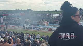 The Undertaker at Santa Pod [upl. by Ayrad822]