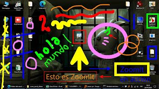 ZoomIt ampliar dibujar y trazar formas en la pantalla [upl. by Thorsten]