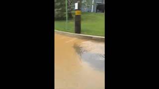 Flooding at Fields Drive at Westway Drive in Lafayette Hill Whitemarsh Township on July 10th [upl. by Pierro867]