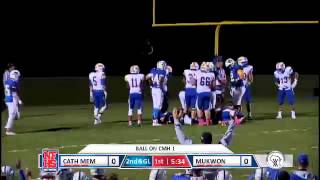 Mukwonago 15 Jake Krueger 1yd TD Run [upl. by Emanuela909]