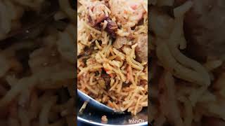 Soyabean dum biryani banaye ten minutes m 😋 😋viral short [upl. by Chaddy]