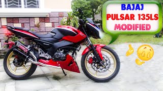 TOP Modified Bajaj Pulsar 135 LS Awesome Modified Pulsar 135 LS MOTORMINE [upl. by Anej230]