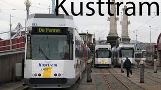 Complete CAB RIDE Kusttram Trajectvideo Knokke  Oostende  De Panne 2015 [upl. by Laaspere72]