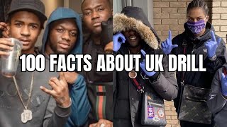 100 Unknown Facts about UK DRILL [upl. by Peterec]