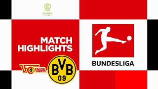 Union Berlin vs Dortmud  Highlights  Bundesliga 2425 [upl. by Thessa600]