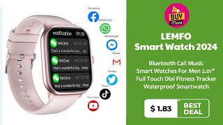 LEMFO Smart Watch 2024 [upl. by Sharai]