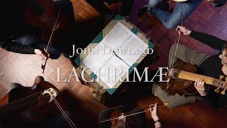 John Dowland Lachrimae Antiquae Pavan  Lute and Consort of Viols [upl. by Kciremed]