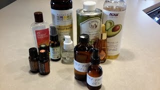 DIY Face oil blend  AntiAging  Great for mature or dry skin [upl. by Yenduhc408]