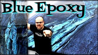 How To Transform Epoxy into Blue Granite [upl. by Ellenehs724]