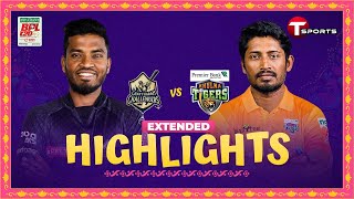 Extended Highlights  Chattogram Challengers vs Khulna Tigers  BPL 2024  Match 4  T Sports [upl. by Sheaff]