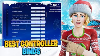 NEW BEST BINDS For Controller Fortnite Players ClawDoubleClaw  Fortnite Chapter 5 UPDATED [upl. by Alakam143]