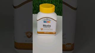 21st Century Biotin 10000 mcg  как принимать [upl. by Uol339]