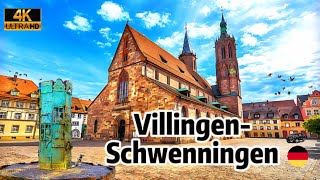 Villingen  The strangest and most beautiful town  13th century ancient city gate  4K 🚶 [upl. by Simona774]