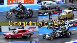 Dragstalgia Santa Pod 2024 Part 2 [upl. by Drucill]