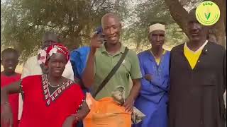 🎥  Soutien aux sinistrés Étape Podor📍 Commissariat à la Sécurité Alimentaire et à la Résilience [upl. by Avalsorim778]