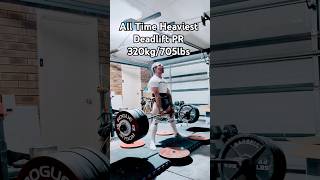 🚨ALL TIME DEADLIFT PR 320kg🚨 [upl. by Edecrem]