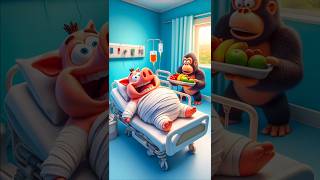 ❤️ Evolution of Catapillar Pig admited in hospital 🥰 33 cat cute love shorts [upl. by Flanna]