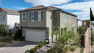 New Homes For Sale Southwest Las Vegas  Arroyo Trails by KB Homes  2469 Model 559k [upl. by Ayin862]