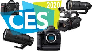 CES 2020 Day One  Featuring Nikon Canon amp Panasonic [upl. by Thrasher]