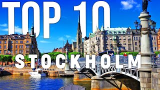 10 BEST Things To Do In Stockholm  Stockholm Travel Guide [upl. by Sugar]