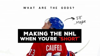 How likely is making the NHL as an quotundersizedquot player [upl. by Alliuqahs10]