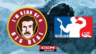 Big Deals vs Honey Badgers  Div 4  29th May  IceHQ Beer League Ice Hockey [upl. by Aidiruy]