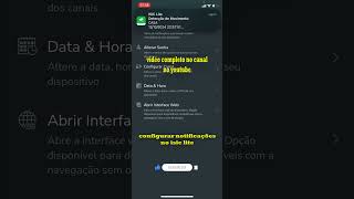 configurando notificações isic lite [upl. by Duston]