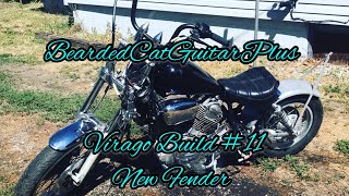 Virago Build 11 new fender [upl. by Ihculo86]