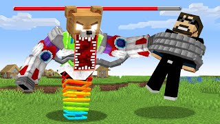 Toy Battle in Minecraft [upl. by Anicnarf]