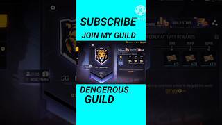 WELCOME TO MY DENGEROUS GUILD ✅ gamingSATYAMGAMING263shorts viralgarenafreefire [upl. by Mackoff460]