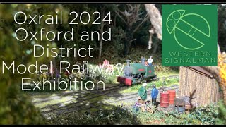 Oxrail 2024 Oxford and District model railway exhibition [upl. by Repsag]