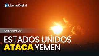 EEUU lanza un nuevo ataque en Yemen [upl. by Ativla705]