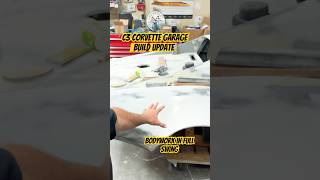 C3 Corvette garage build￼ bodywork in full swing [upl. by Akihsar628]