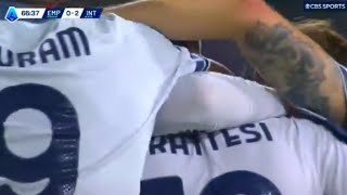 Secondo 🔥 Gol di Davide Frattesi Empoli Vs Inter 02 Analisi di tutti i gol e highlights [upl. by Ariayek]