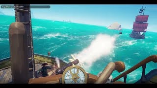 Sea of Thieves Epic Ship Battle  Sloop Vs Galleon Highlights 1080p 60fps [upl. by Chan]