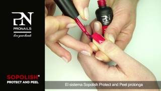 ProNails Sopolish Protect amp Peel Profesional ES [upl. by Gennaro]