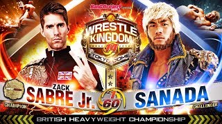 【煽りVTR】ザック・セイバーJr vs SANADA【新日本プロレス 202015 東京ドーム大会】 [upl. by Manoff]