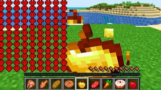 Paso Minecraft pero MI VIDA se DUPLICA al COMER 🍎😂 TimbaVk y Acenix [upl. by Humfrid]