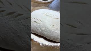 Scoring sourdough bread baking sourdough food howtomakesourdough [upl. by Neehcas183]