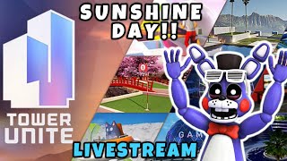 BOWLING MINIGOLF BALL RACING amp MORE  Tower Unite Livestream [upl. by Attelliw955]