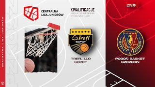 Trefl 1LO Sopot  Pogoń Basket Szczecin [upl. by Norabal775]